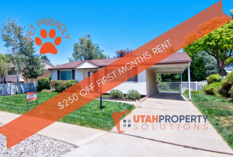 $250 Off First Months Rent! Pet Friendly Single Family Home In Sandy! property image